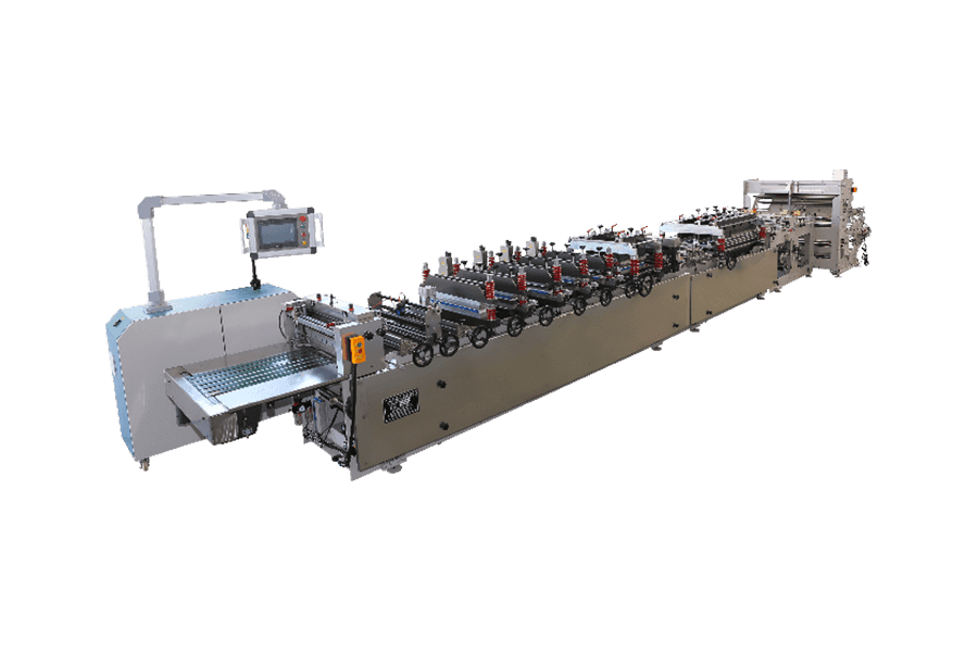 Macchina per la produzione di sacchetti con sigillatura a quattro lati / fondo centrale DLP-600